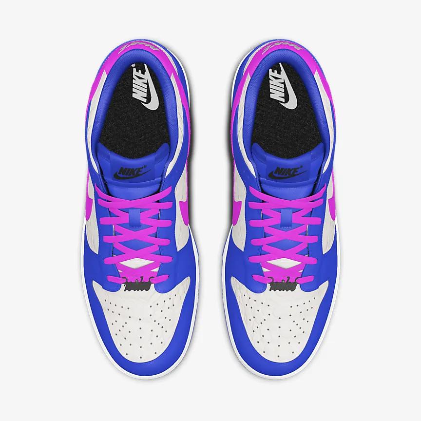 Giày Nike Dunk Low Unlocked By You Nữ Xanh Tím